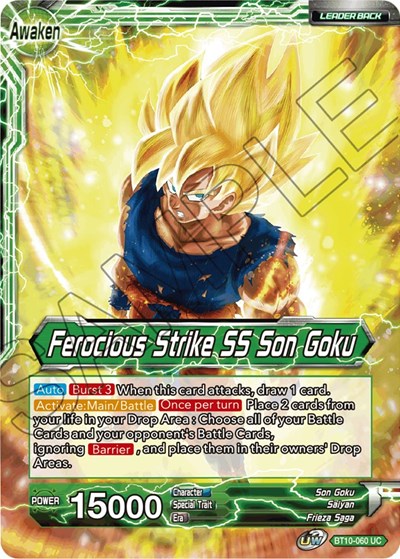 Son Goku // Ferocious Strike SS Son Goku (BT10-060) [Rise of the Unison Warrior]