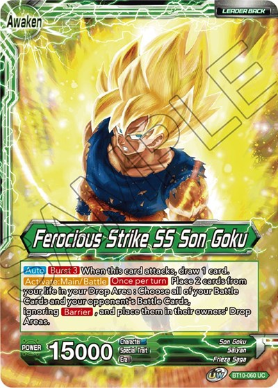 Son Goku // Ferocious Strike SS Son Goku [BT10-060]