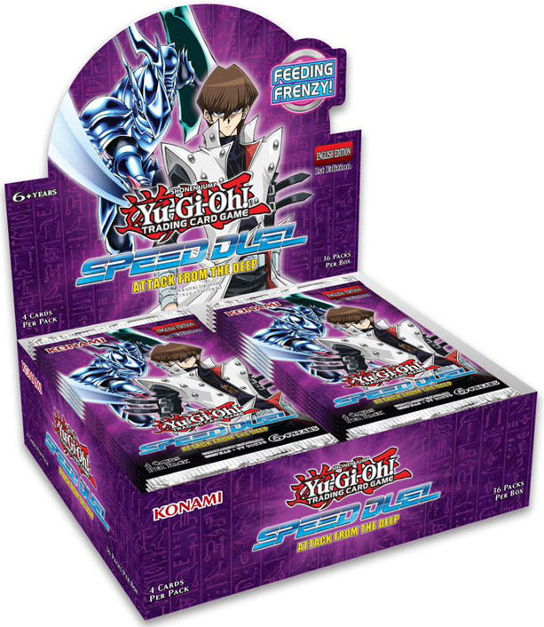Yugioh! Booster Boxes: Speed Duels! Attack from the Deep *Sealed*