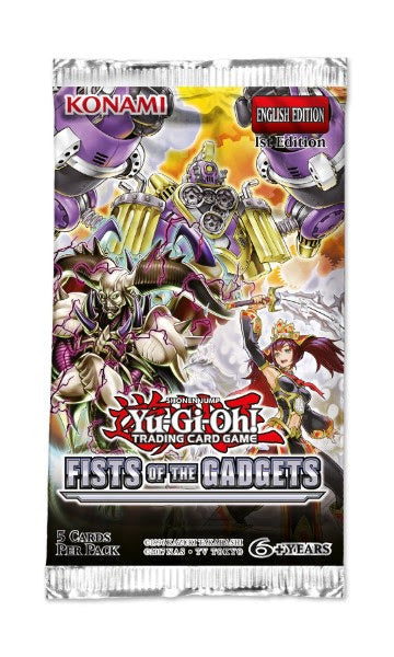 Yugioh! Booster Packs: Fist of the Gadgets *Sealed*