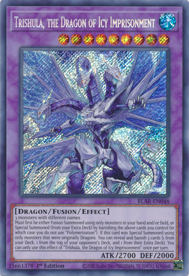 Trishula, the Dragon of Icy Imprisonment [BLAR-EN048] Secret Rare