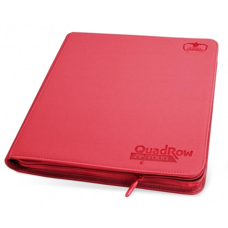 Ultimate Guard 12-Pocket Zip-Folio XenoSkin Red Folder