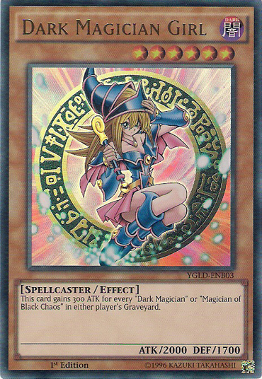 Dark Magician Girl [YGLD-ENB03] Ultra Rare