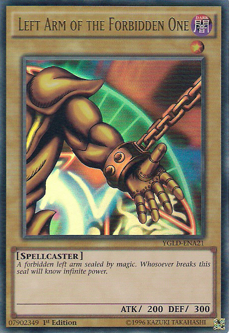 Left Arm of the Forbidden One [YGLD-ENA21] Ultra Rare