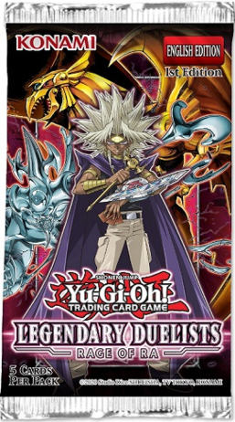 Yugioh! Booster Packs: Legendary Duelists: Rage of Ra *Sealed*
