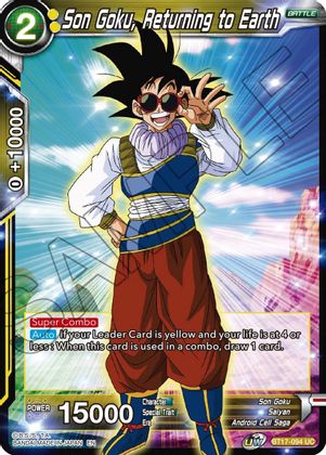 Son Goku, Returning to Earth (BT17-094) [Ultimate Squad]
