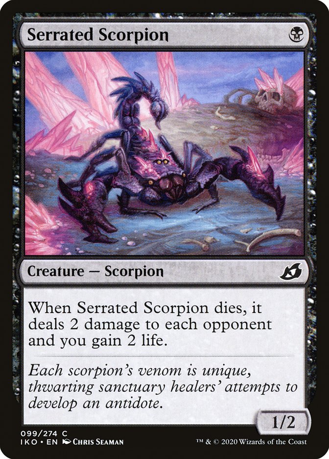Serrated Scorpion [Ikoria: Lair of Behemoths]