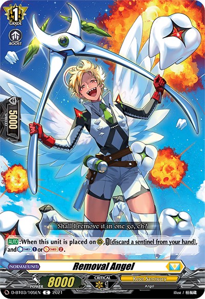 Removal Angel (D-BT03/105EN) [Advance of Intertwined Stars]