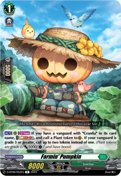 Farmin' Pumpkin (D-BT09/053EN) [Dragontree Invasion]