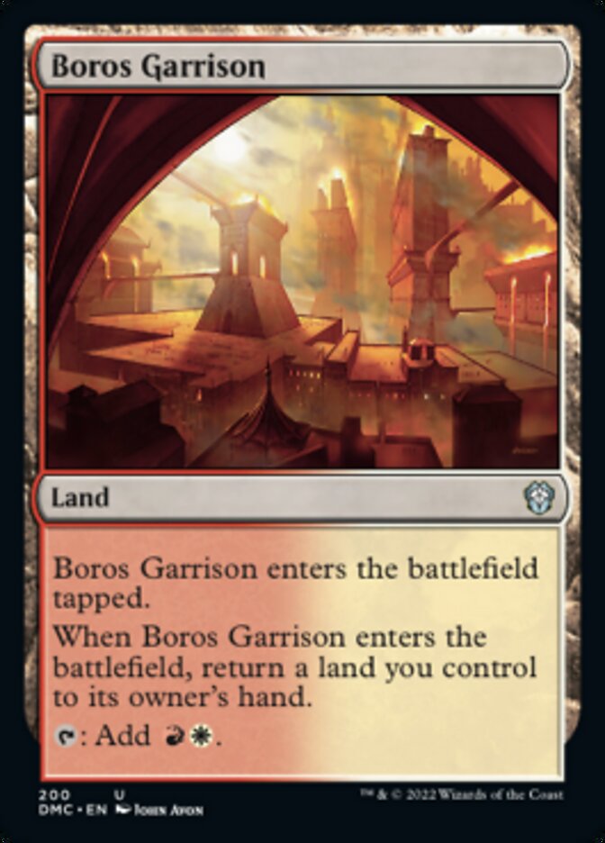 Boros Garrison [Dominaria United Commander]