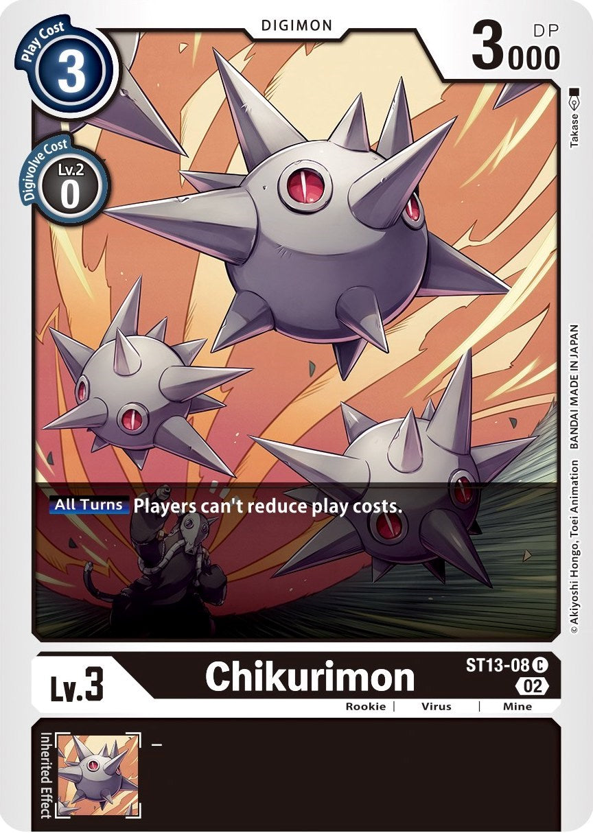 Chikurimon [ST13-08] [Starter Deck: Ragnaloardmon]