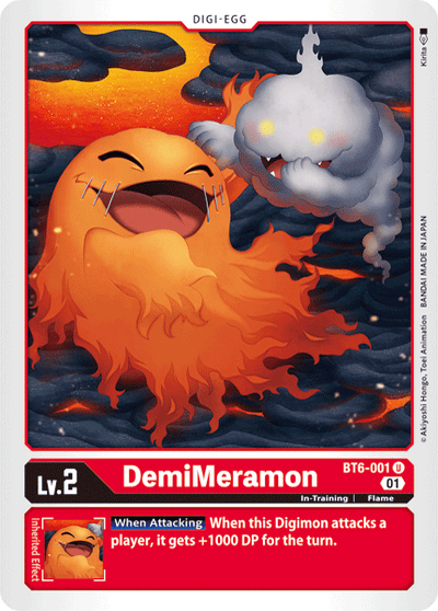 DemiMeramon [BT6-001] [Double Diamond]