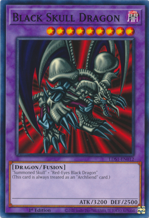 Black Skull Dragon [LDS1-EN012] Common