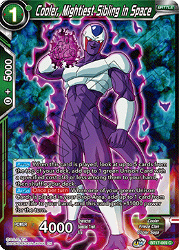 Cooler, Mightiest Sibling in Space (BT17-069) [Ultimate Squad]