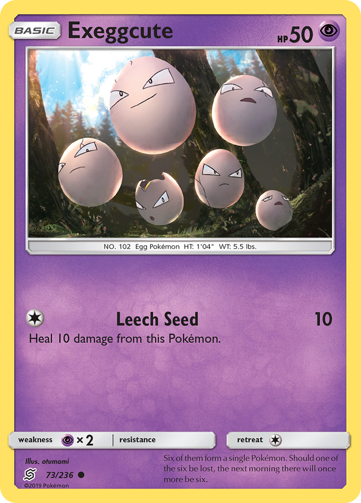 Exeggcute (73/236) [Sun & Moon: Unified Minds]