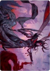 Drana, the Last Bloodchief Art Card [Zendikar Rising Art Series]