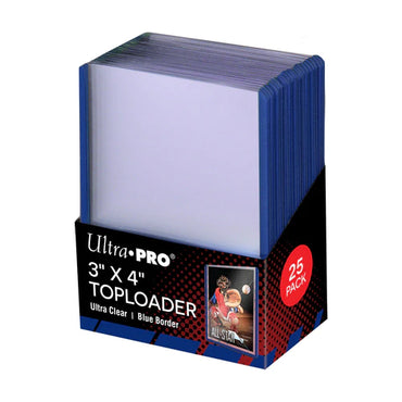 Ultra Pro - Toploaders Blue Border (25 Pack)