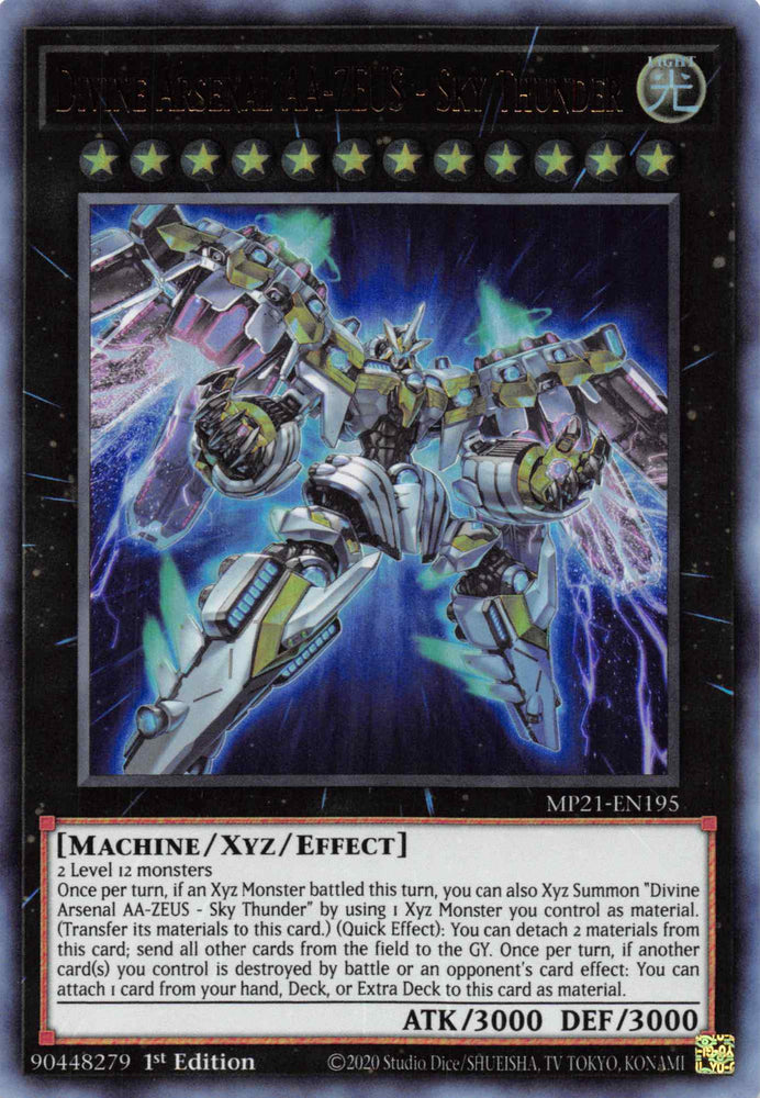 Divine Arsenal AA-ZEUS - Sky Thunder [MP21-EN195] Ultra Rare