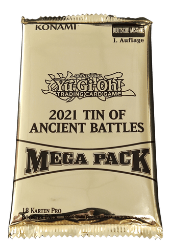 Yugioh! Booster Packs: 2021 Tin of Ancient Battles INDIVIDUAL PACK *Sealed*