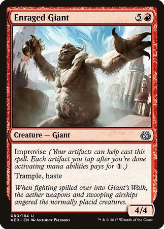 Enraged Giant [Aether Revolt]