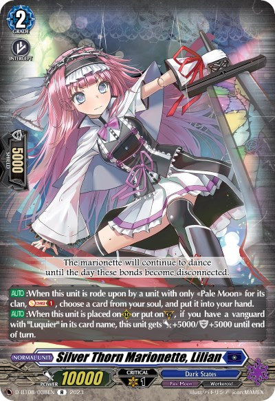 Silver Thorn Marionette, Lilian (D-BT08/038EN) [Minerva Rising]