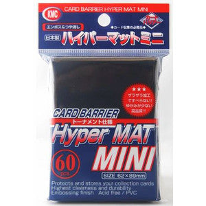 KMC Hyper MAT Sleeves - Mini Blue (Yu-Gi-Oh Sized)