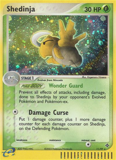 Shedinja (11/97) [EX: Dragon]