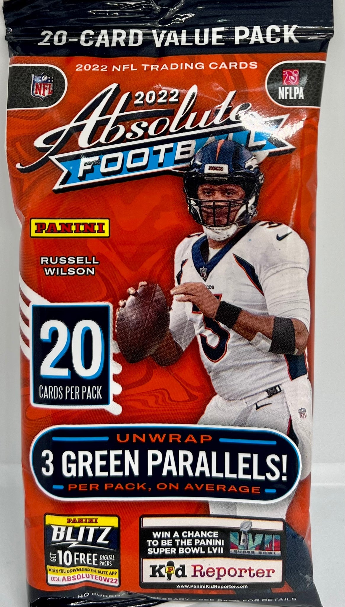 2022 Panini NFL Football Absolute Fat Pack