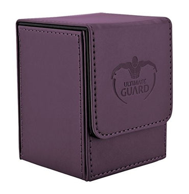 Ultimate Guard Leatherette Flip Deck Case 100 - Purple