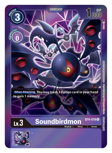 Soundbirdmon [BT4-078] (Event Pack 2) [Great Legend]
