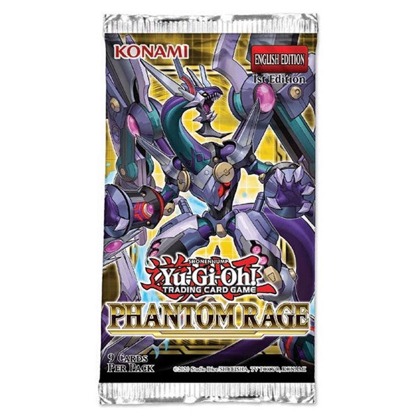 Yugioh! Booster Packs: Phantom Rage *Sealed*