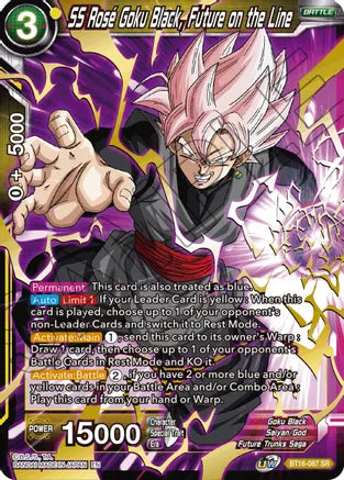 SS Rose Goku Black, Future on the Line [BT16-087]