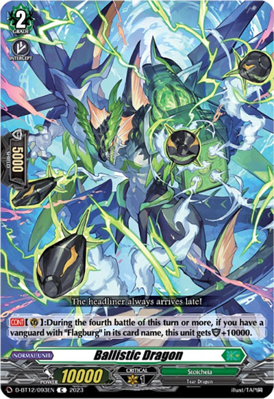 Ballistic Dragon (D-BT12/093EN) [Evenfall Onslaught]