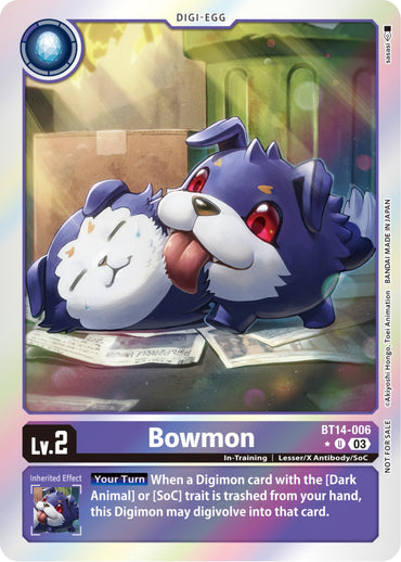 Bowmon [BT14-006] (Blast Ace Box Promotion Pack) [Blast Ace]