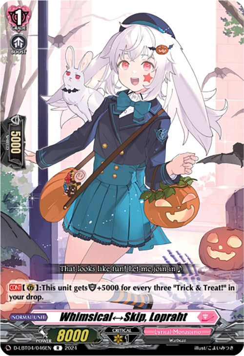 Whimsical Skip, Lopraht (D-LBT04/046EN) [Lyrical Monasterio: Trick or Trick!]