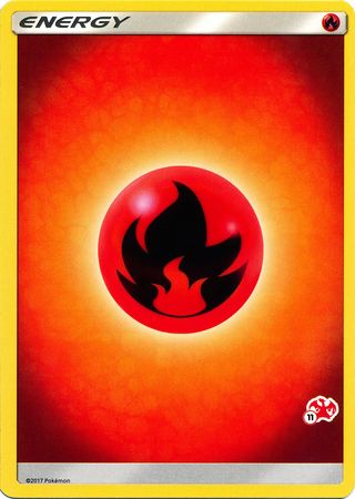 Fire Energy (Charizard Stamp #11) [Battle Academy 2020]