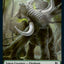 Elephant // Spirit Double-Sided Token [Innistrad: Midnight Hunt Commander Tokens]
