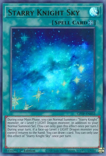 Starry Knight Sky [GFTP-EN032] Ultra Rare