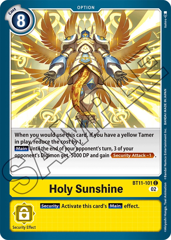 Holy Sunshine [BT11-101] [Dimensional Phase]