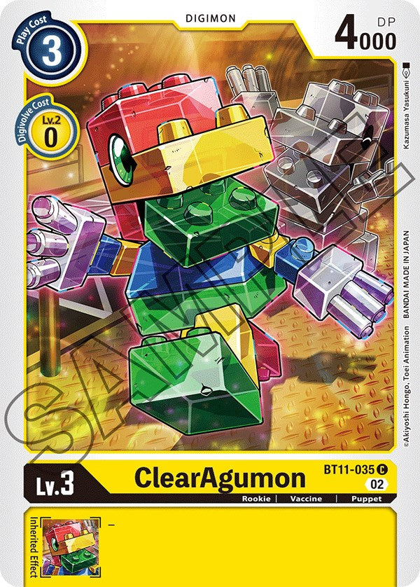 ClearAgumon [BT11-035] [Dimensional Phase]