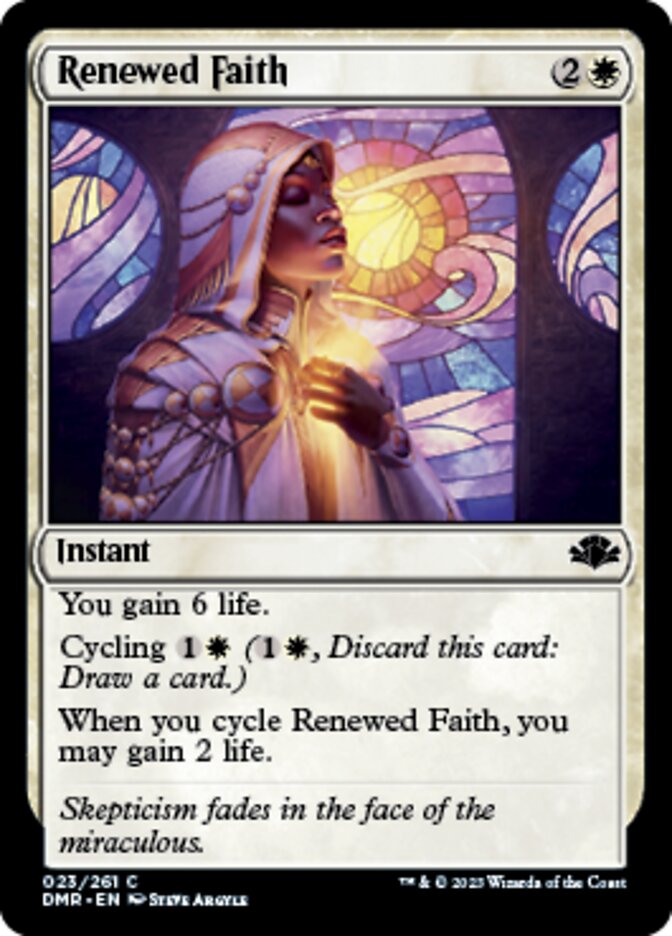 Renewed Faith [Dominaria Remastered]