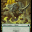 Elf Knight // Rhino Double-Sided Token [Ravnica Remastered Tokens]