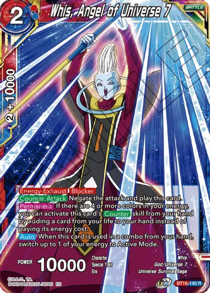 Whis, Angel of Universe 7 [BT16-140]