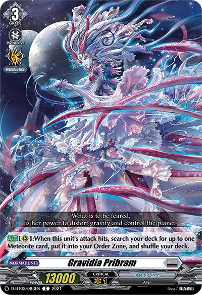 Gravidia Pribram (D-BT03/083EN) [Advance of Intertwined Stars]