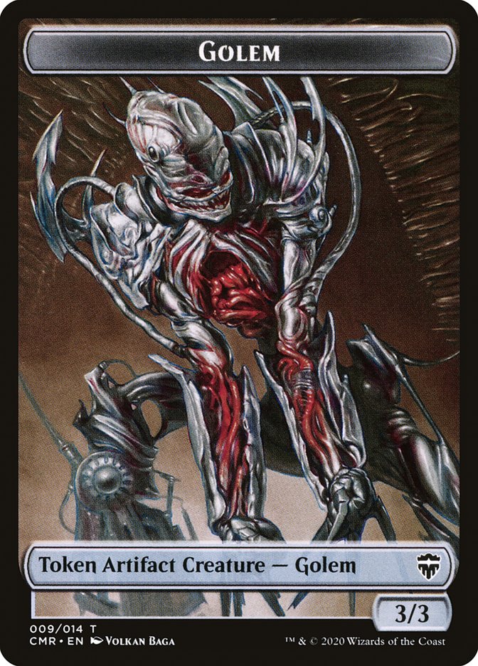 Copy // Golem Token [Commander Legends Tokens]
