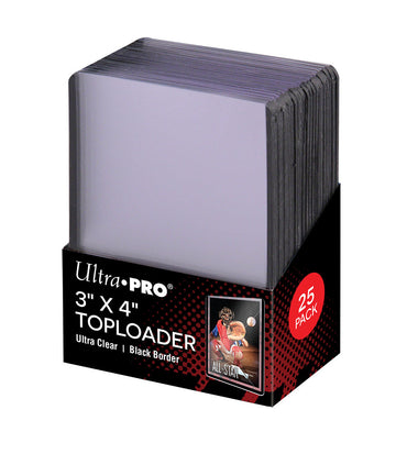 Ultra Pro - Toploaders Black Border (25 Pack)