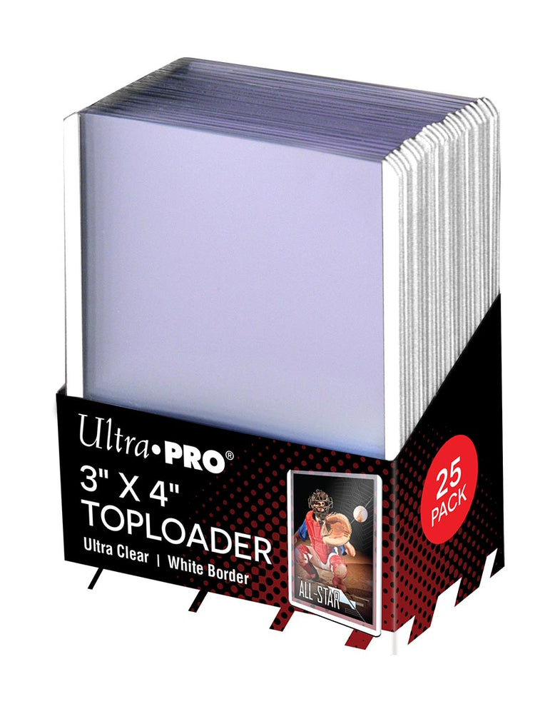 Ultra Pro - Toploaders White Border (25 Pack)