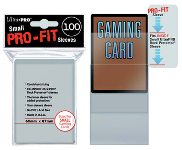 Ultra Pro - Deck Protectors Pro-Fit Inner Sleeves (Yu-Gi-Oh Sized)