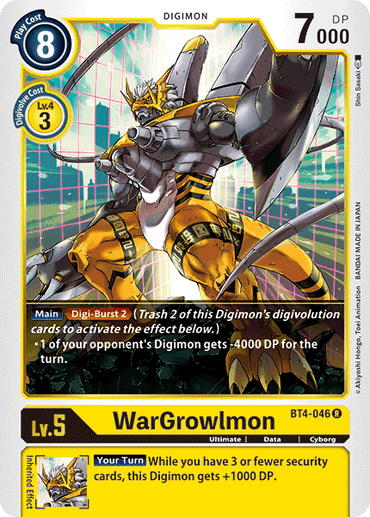 WarGrowlmon [BT4-046] [Great Legend]
