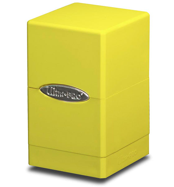 Ultra Pro Satin Tower - Bright Yellow